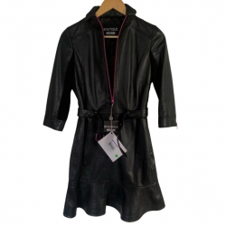 Moschino Neues Lederkleid