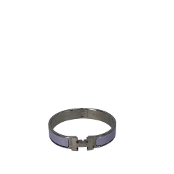 Hermès Purple Metal Hermès Bracelet