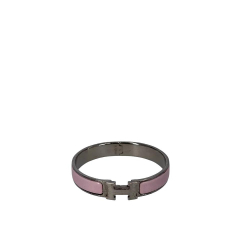 Hermès Pink Metal Hermès Bracelet