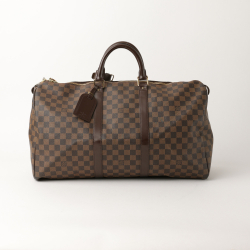 Louis Vuitton Damier Ebene Keepall 50 Weekend Bag