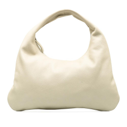 The Row B The Row White Calf Leather Everyday Hobo Italy