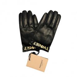 Twinset Leather gloves