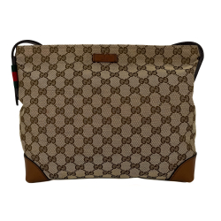 Gucci ssima Medium Canvas 2-Ways Tote Bag GG Supreme