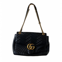 Gucci GG Marmont leather flap