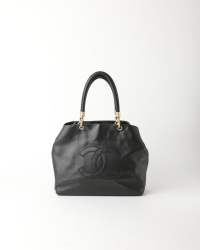 Chanel CC Caviar Tote Bag