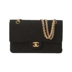 Chanel Classic Jersey Medium Double Flap Bag