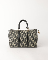 Christian Dior Oblique Bowling Boston Bag