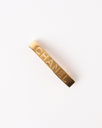 Chanel Barrette Hair Gold Plated