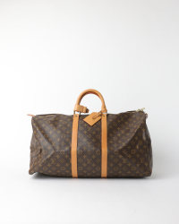 Louis Vuitton Monogram Keepall 55 Weekend Bag