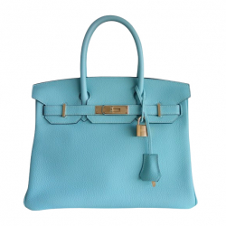 Hermès Hermes Birkin bag 30 atoll blue