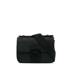 Louis Vuitton B Louis Vuitton Black Calf Leather Taurillon S Lock Sling Bag Italy