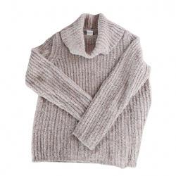 Madeleine A: Puderrosa Pullover