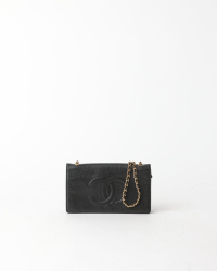 Chanel CC Caviar Wallet on Chain Bag
