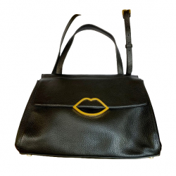 Lulu Guinness Gertie large in grained leather