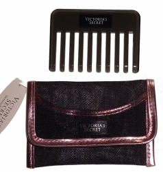 Victoria's Secret VS collection pochette with pocket comb set