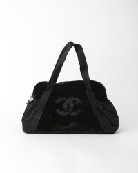 Chanel CC Coco Velvet Weekend Bag