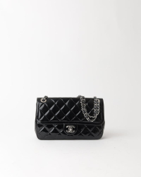 Chanel Classic Medium Patent Single Flap Bag