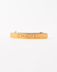 Chanel Logo Hair Clip