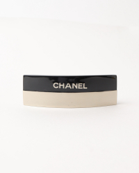 Chanel Barrette Logo Hair Clip