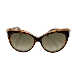 Christian Dior Glisten1 Acetate Sunglasses Brown