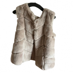 Copenhagen Studios Rabbit fur vest