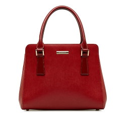 Burberry B Burberry Red Calf Leather Handbag United Kingdom