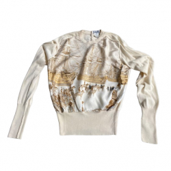 Hermès silk and cashmere sweater