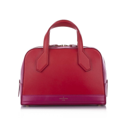 Louis Vuitton AB Louis Vuitton Red with Pink Calf Leather Dora PM France