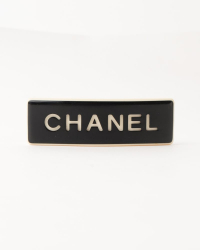 Chanel Barrette Logo Clip