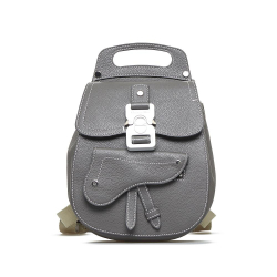 Christian Dior AB Dior Black Calf Leather Mini Gallop Backpack Italy