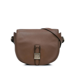 Mulberry B Mulberry Brown Calf Leather Tessie Turkey