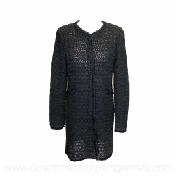 Emporio Armani jacket in black knit
