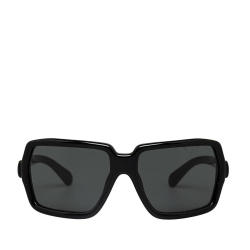 Miu Miu AB Miu Miu Black N/a Plastic Square Tinted Sunglasses Italy