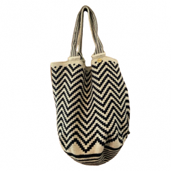 Guanabana Sac cabas beige & noir