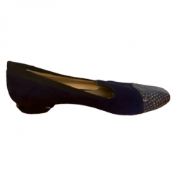 Nicholas Kirkwood Flat with snakeskin
