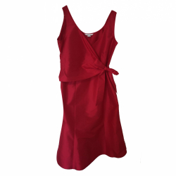 Marella Red silk dress 