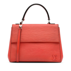 Louis Vuitton B Louis Vuitton Red Epi Leather Leather Epi Cluny BB Spain