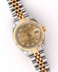 Rolex Lady-Datejust 26mm Ref 69173G Diamond Dial 1993 Watch