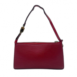 Louis Vuitton Red Epi Leather Louis Vuitton Pochette Accessoires