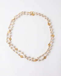 Chanel Layered Faux Pearl Necklace