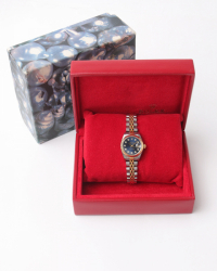 Rolex Lady-Datejust 26mm Ref 69173 Blue Diamond Dial 1997 Watch