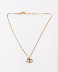 Christian Dior CD Gold-plated Necklace