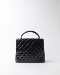 Chanel Patent Kelly Top Handle Bag