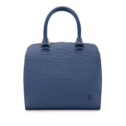 Louis Vuitton AB Louis Vuitton Blue Epi Leather Leather Epi Pont-Neuf France