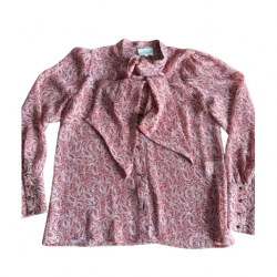 Sézane Hemd LAURY Floral Erde