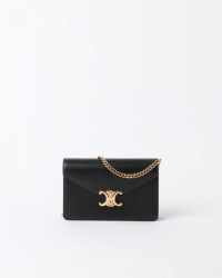 Celine Triomphe Wallet on Chain Bag