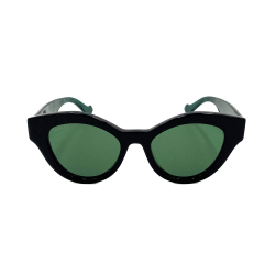 Gucci GG Marmont Acetate CAT Sunglasses Green
