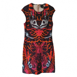 Alexander McQueen Flamboyantes Kleid