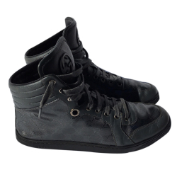 Gucci High Top Monogram Sneakers