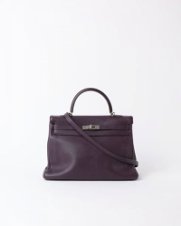 Hermès Clemence Kelly Retourne 35 Bag